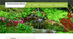 Desktop Screenshot of gartencenter-bosse.de